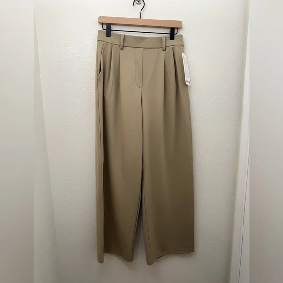 Lululemon Day-drift High Rise Wide Leg Trouser M (Short) Shear Oak (Sold Out) - Picture 4 of 12